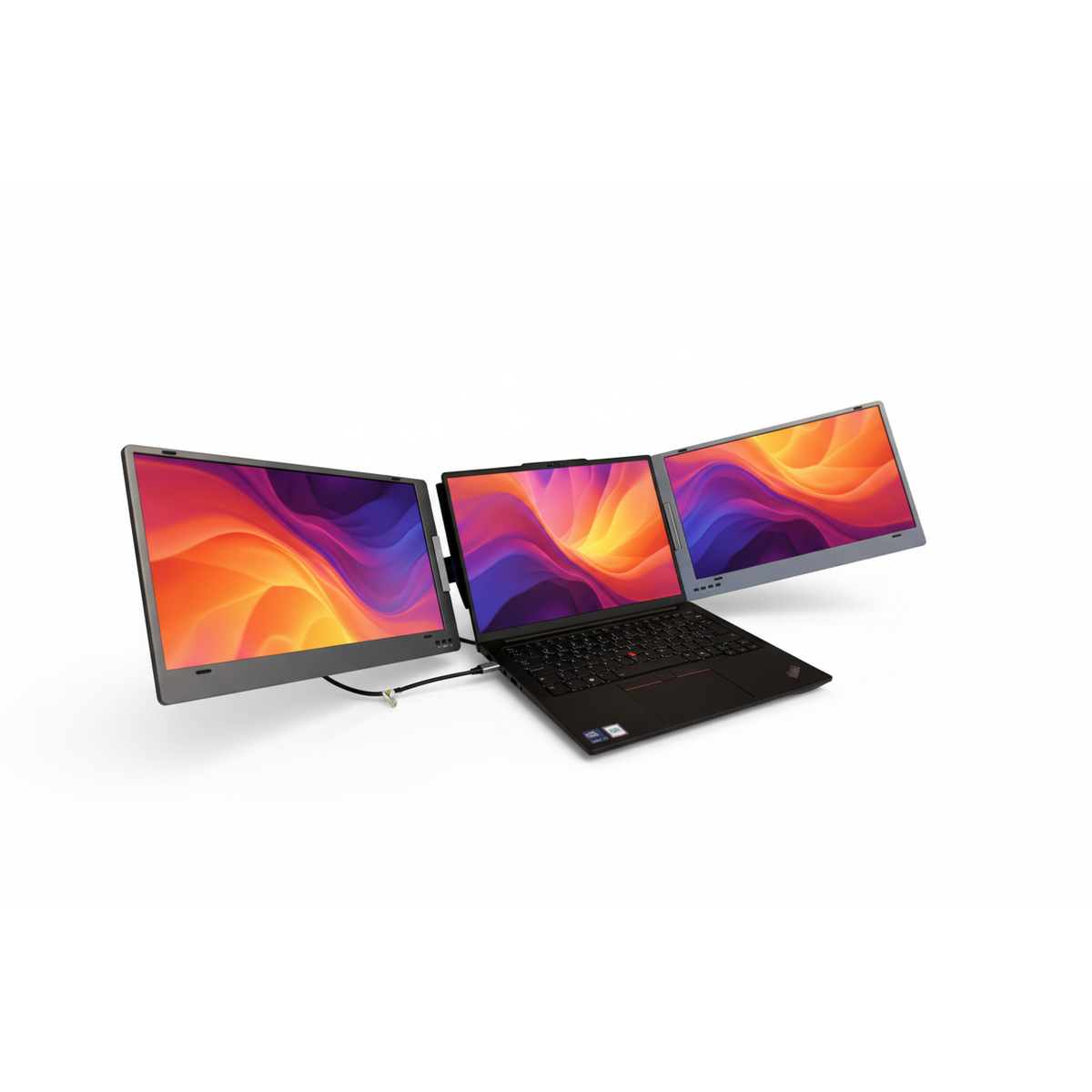 Alu Pro Draagbare Duo Schermuitbreider