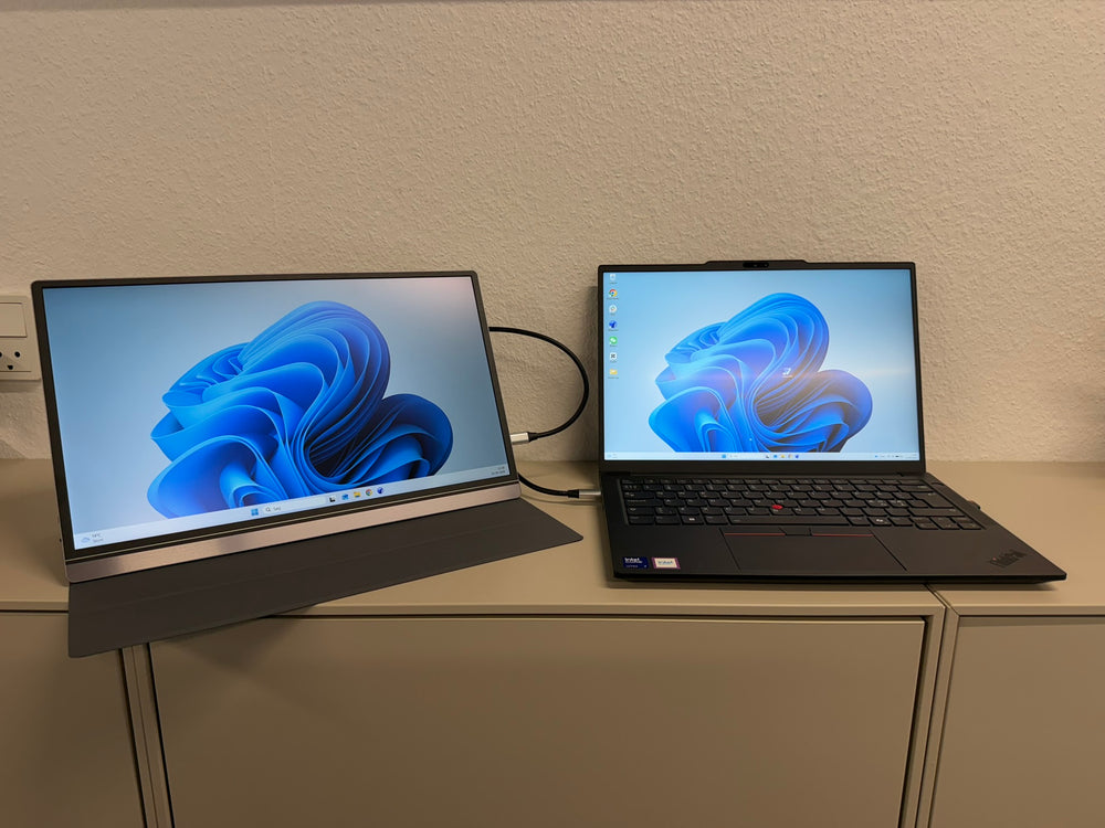 Laptop of pc met Windows