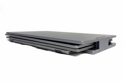 Alu Pro draagbare drievoudige schermuitbreider – 15,6"