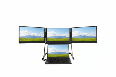 TriCreate drievoudige schermuitbreider – 15,6"
