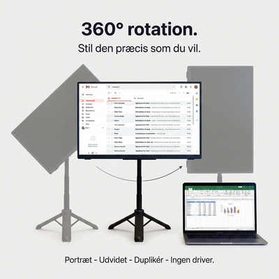 Draagbare Flex Pro-monitor – 16" + standaard