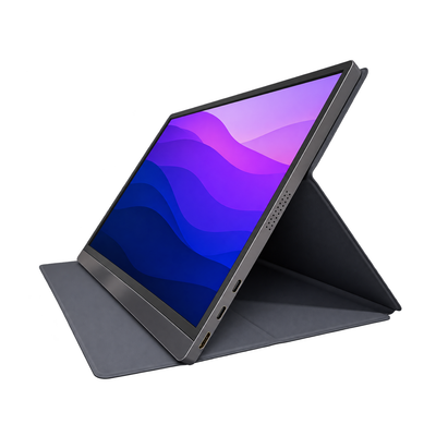 Alu Pro Draagbare Single Schermuitbreider - 15,6"